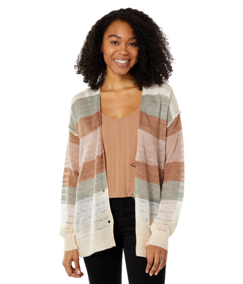 Imbracaminte Femei Saltwater Luxe Delby Long Sleeve Color-Block Sweater Sand