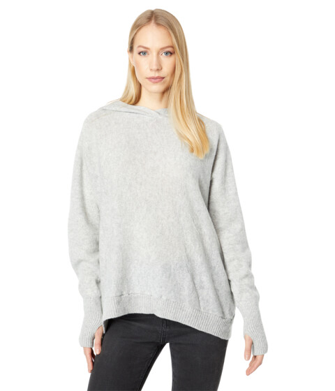 Imbracaminte Femei Michael Lauren Roswell Oversized Sweater Hoodie in Cashmere Heather Grey