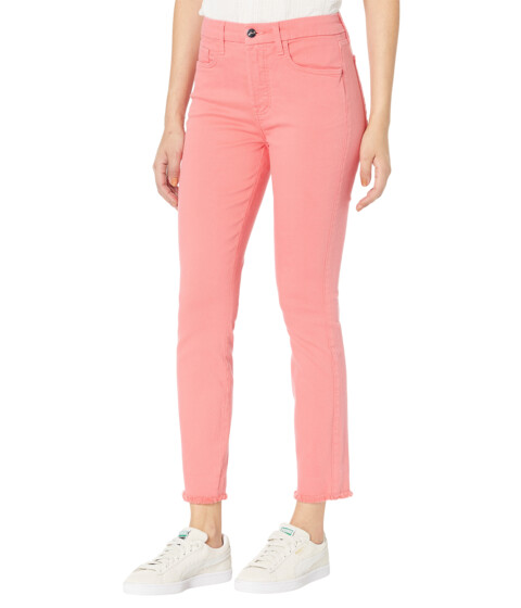 Imbracaminte Femei Jen7 by 7 For All Mankind Cropped Skinny Cuff Fray Hem in Hibiscus Hibiscus