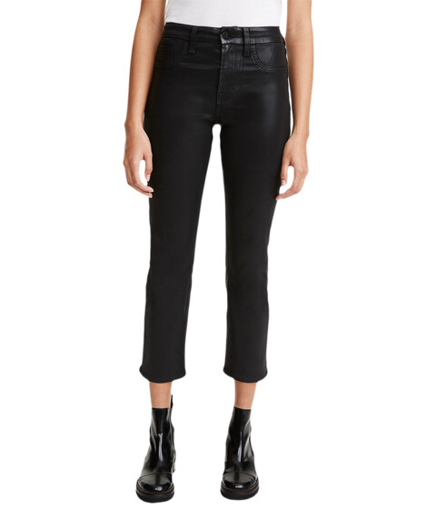 Imbracaminte Femei Jen7 by 7 For All Mankind Coated Ankle Straight in Black Coated Black Coated