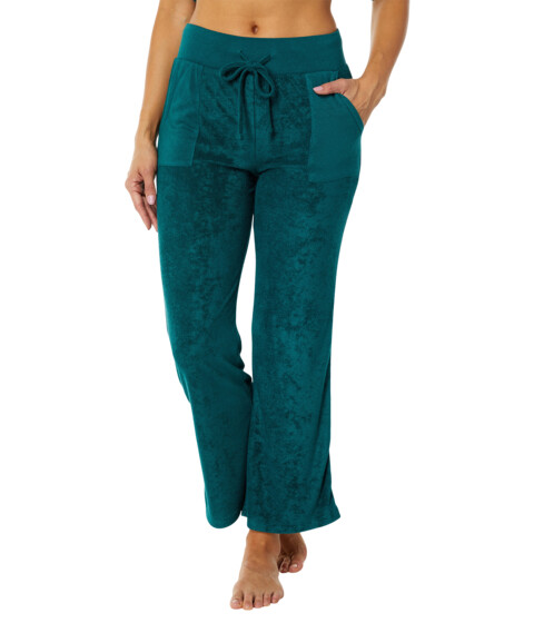 Imbracaminte Femei Honeydew Intimates Just Chillin Terry Cloth Flare Lounge Pants Spruce