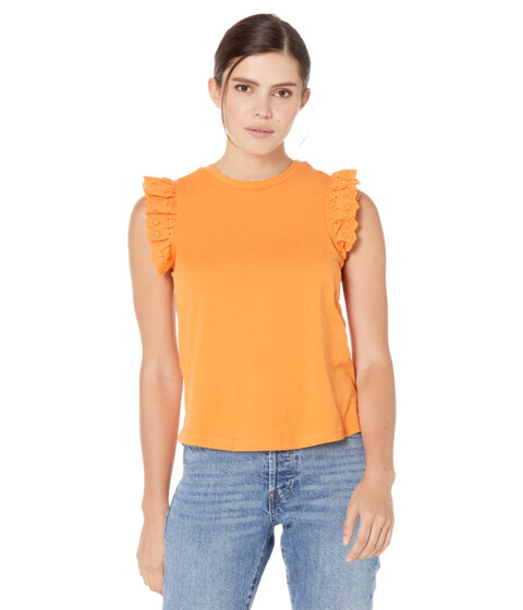 Imbracaminte Femei Mango Suiza T-Shirt Orange