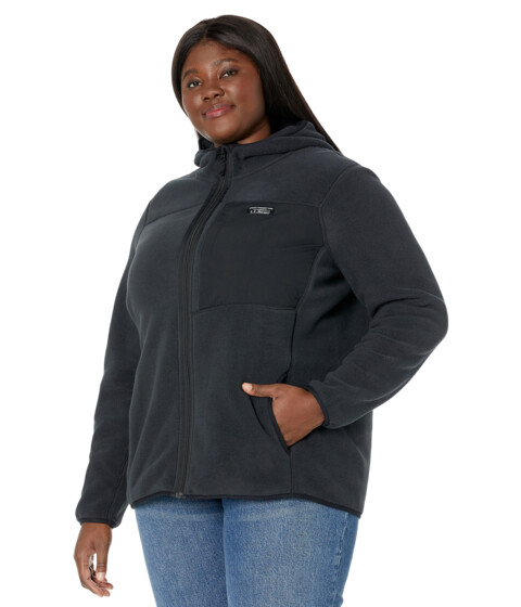 Imbracaminte Femei LLBEAN Plus Size Mountain Classic Fleece Hoodie Black