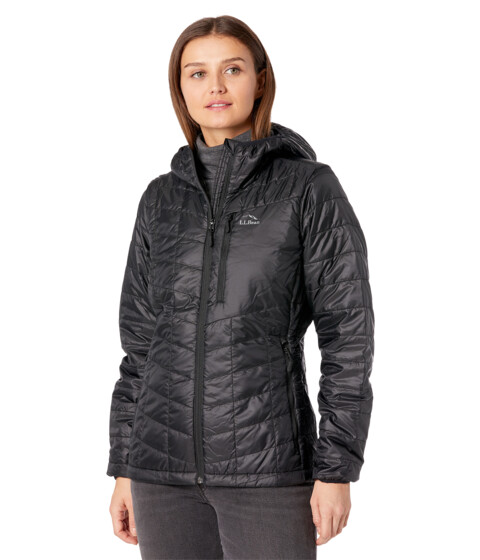 Imbracaminte Femei Llbean Petite Primaloft Packaway Hooded Jacket Black