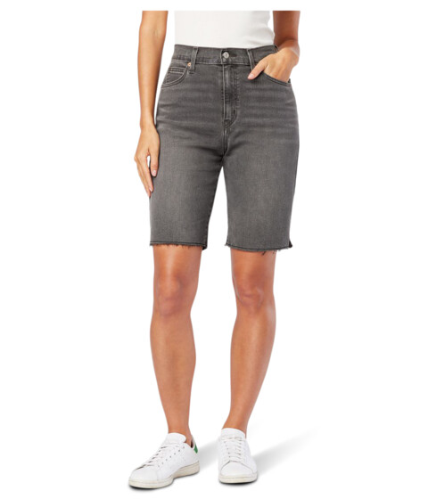 Incaltaminte Femei Signature by Levi Strauss Co Gold Label Heritage High-Rise 9quot Bermuda Shorts Lunar Eclipse