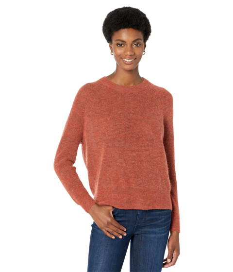 Imbracaminte Femei Madewell Elliston Crop Pullover Sweater Heather Brick