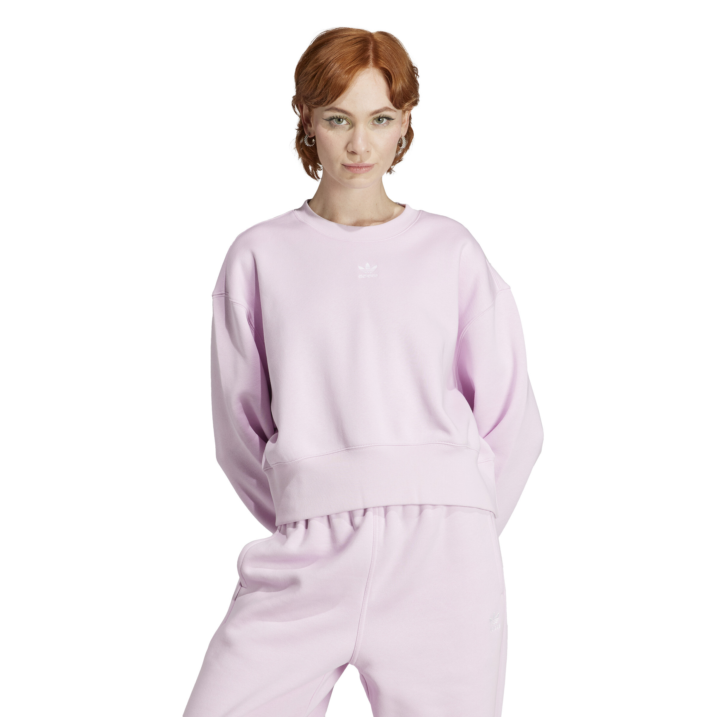 Imbracaminte Femei adidas Originals Adicolor Essentials Crew Sweatshirt Orchid Fusion
