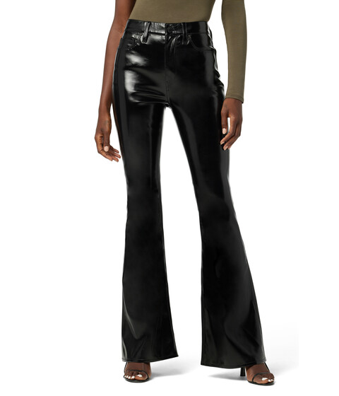 Imbracaminte Femei Hudson Jeans Holly High-Rise Flare Black Patent