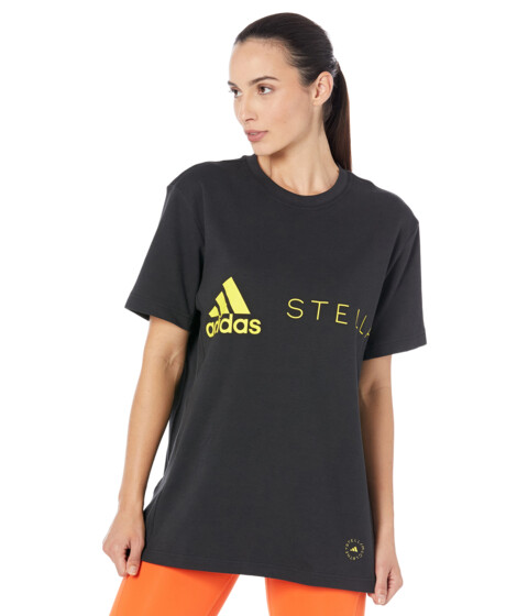Imbracaminte Femei adidas Sportswear Logo T-Shirt HI6110 BlackShock Yellow