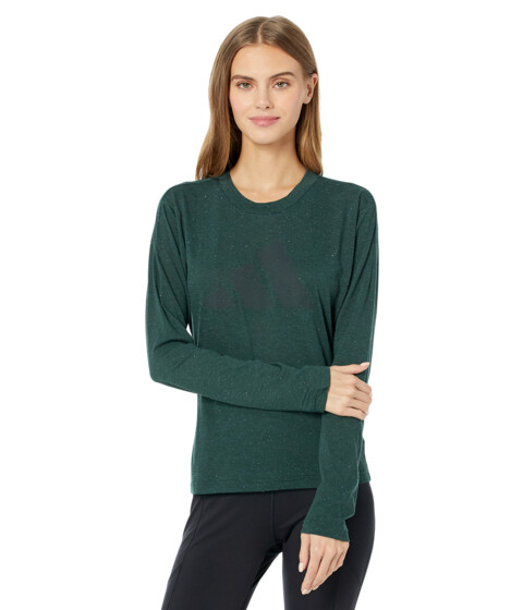 Imbracaminte Femei adidas Winners 30 Long Sleeve T-Shirt Shadow Green Melange