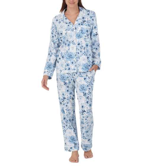 Imbracaminte Femei BedHead Pajamas Organic Cotton Long Sleeve Classic PJ Set Winter Blooms
