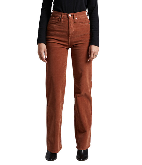 Imbracaminte Femei Silver Jeans Co Highly Desirable High-Rise Trouser Leg Pants L28918COR625 Rust