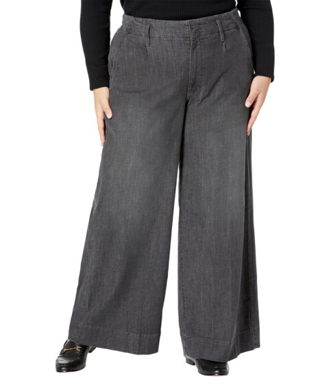 Imbracaminte Femei NYDJ Plus Size High-Rise Mona Wide Leg Trousers in Smokey Mountain Smokey Mountain