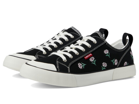 Incaltaminte Femei Levis Shoes Anika Newmericana Embroidered BlackFloral