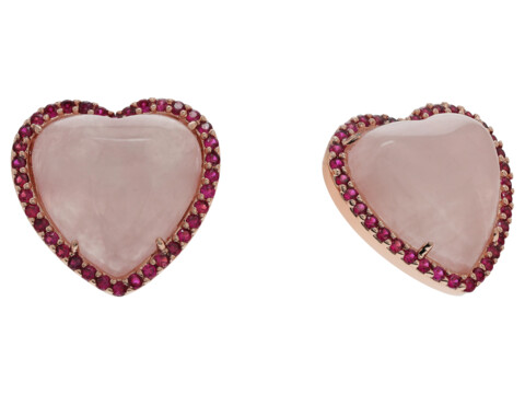 Bijuterii Femei Kate Spade New York Heart Of Hearts Studs Earrings Pink Multi