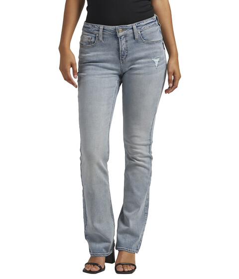 Imbracaminte Femei Silver Jeans Co Elyse Mid-Rise Slim Bootcut Jeans L03601CAA233 Indigo