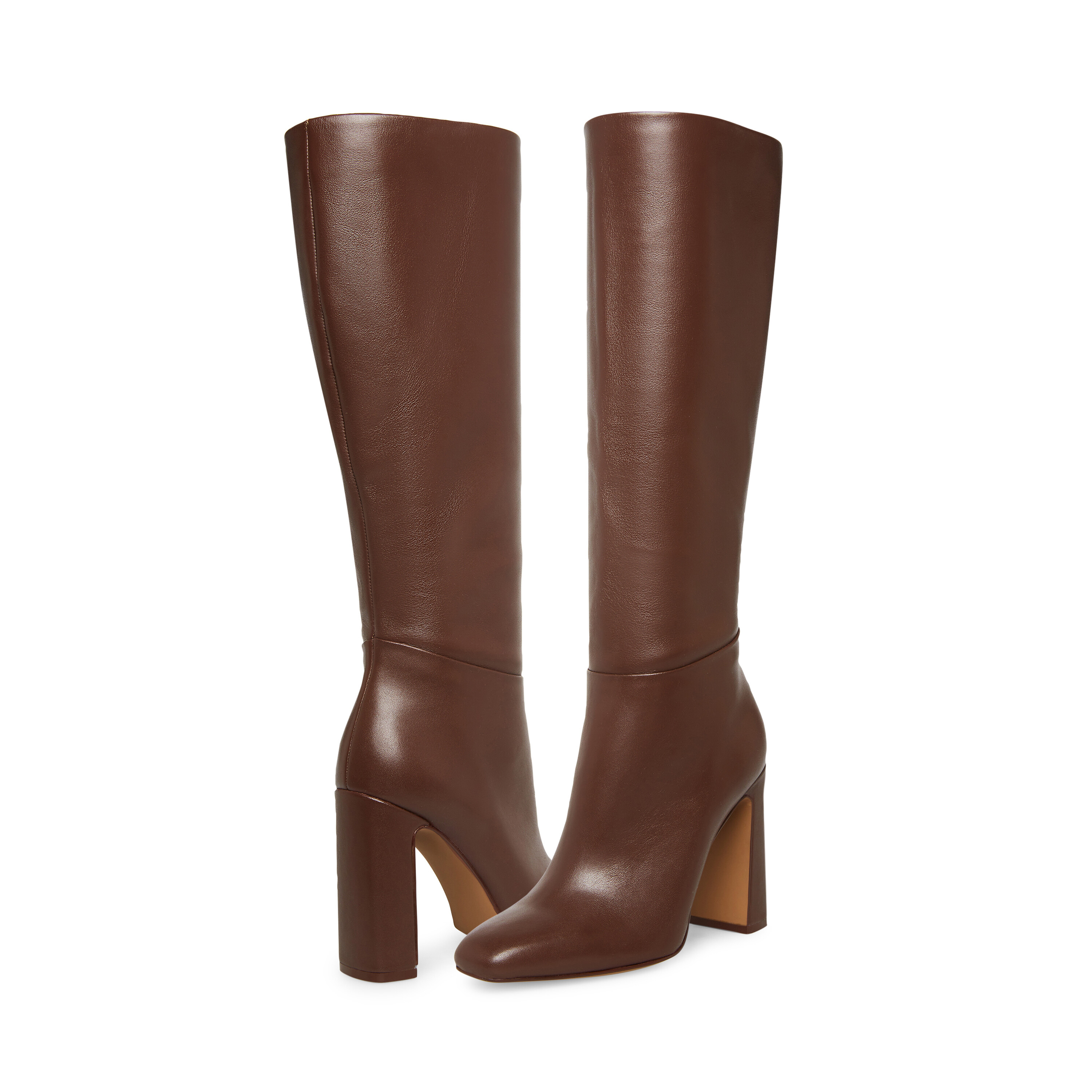 Incaltaminte Femei Steve Madden Ally Boot Brown Leather