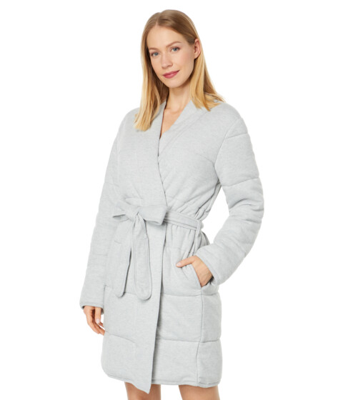 Imbracaminte Femei PJ Salvage Quilted Dreams Robe Heather Grey