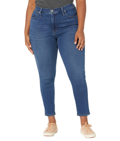 Imbracaminte Femei Madewell 10quot High-Rise Skinny Jeans in Coronet Wash Coronet Wash