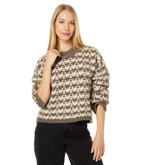 Imbracaminte Femei Madewell Aldridge Crop Pullover Sweater Heather Otter