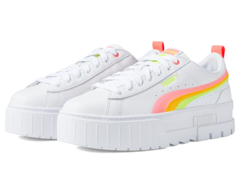 Incaltaminte Femei PUMA Mayze Summer Squeeze Puma WhiteLime Squeeze