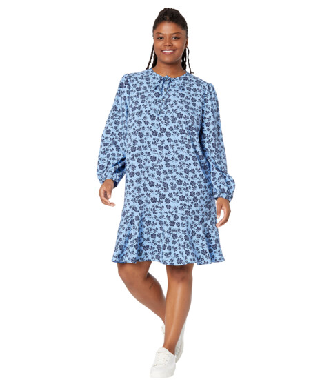 Imbracaminte Femei REIGNING CHAMP Plus Size Rosanne Shift Dress in Magnolia Bluebell
