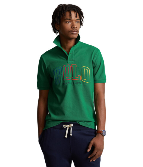 Imbracaminte Barbati Polo Ralph Lauren Classic Fit Mesh Polo Shirt Green