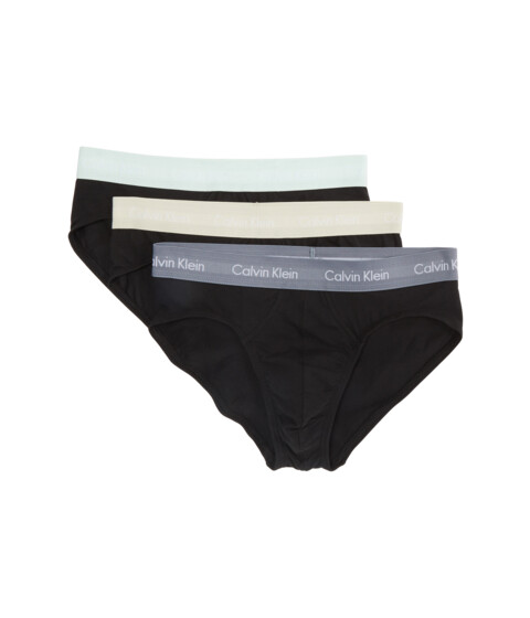 Imbracaminte Barbati Calvin Klein Underwear Cotton Stretch Multipack Hip Brief BlackDragon FlyMudstoneAsphalt Grey
