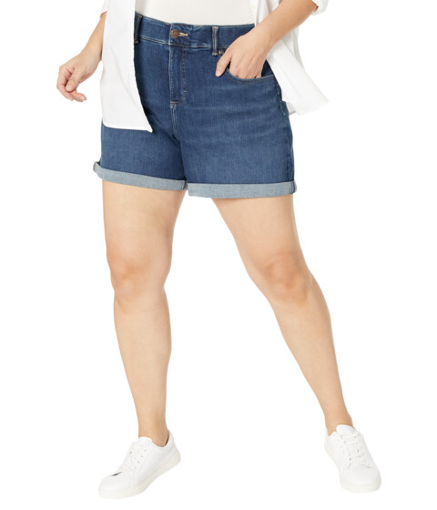 Imbracaminte Femei Lee Plus Size Ultra Lux Cuffed A-Line Shorts Eclipse