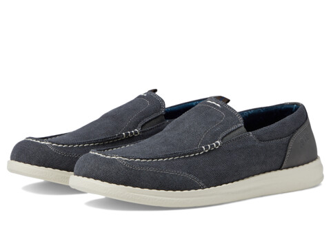 Incaltaminte Barbati Nunn Bush Brewski Canvas Moccasin Toe Venetian Slip-On Gunmetal