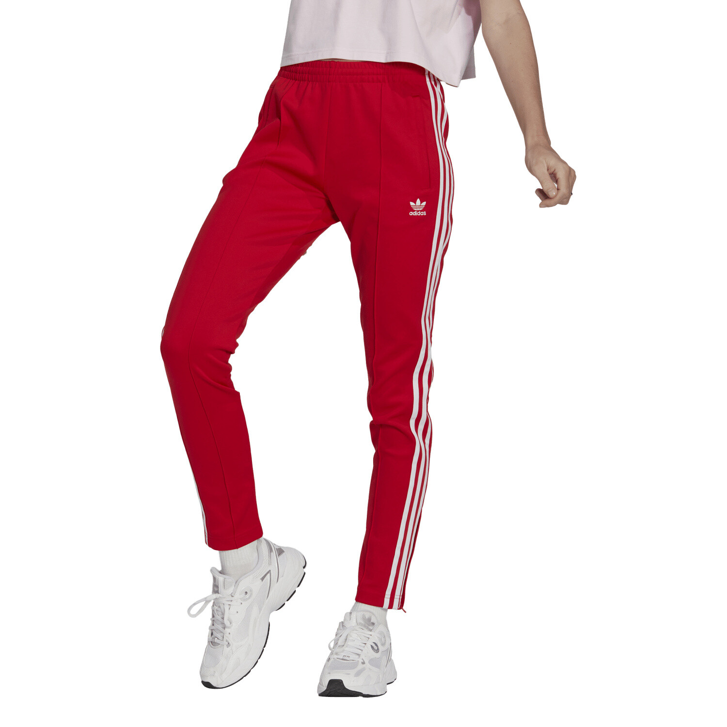 Imbracaminte Femei adidas Originals Adicolor Superstar Track Pants Better Scarlet