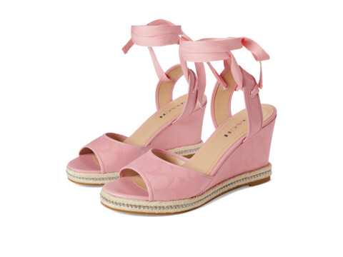 Incaltaminte Femei COACH Page Sig Recycled Wedge Flower Pink