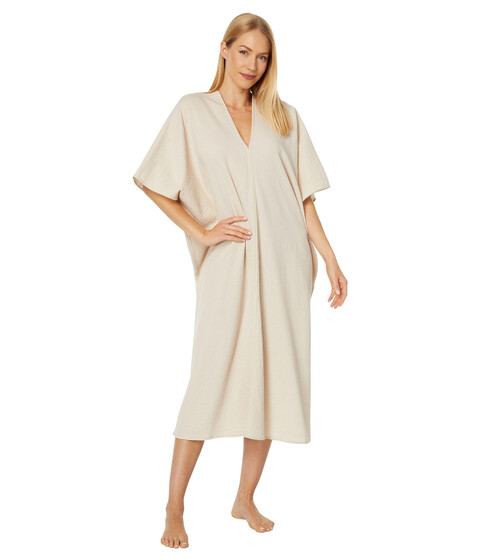 Imbracaminte Femei Natori Onsen Textured Cotton Caftan Sand Dune