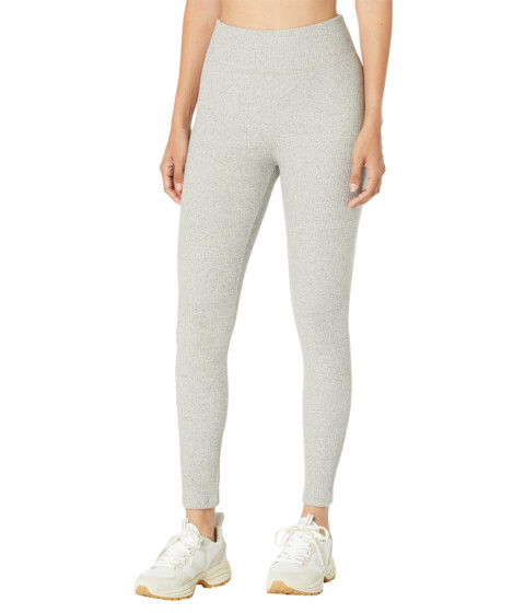 Imbracaminte Femei Madewell MWL Superribbed High-Rise 26 12quot Leggings Marled Grey
