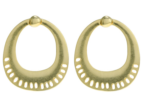 Bijuterii Femei Madewell Eyelet Lace Statement Earrings Vintage Gold