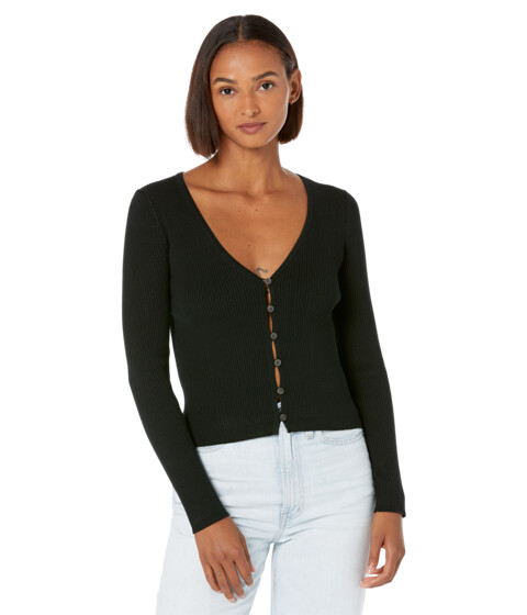 Imbracaminte Femei Madewell Carmon Crop Cardigan Sweater True Black