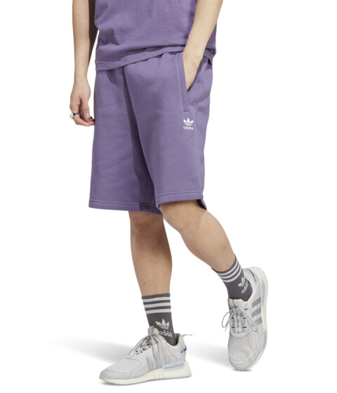 Imbracaminte Barbati adidas Originals Big amp Tall Trefoil Essentials Shorts Purple