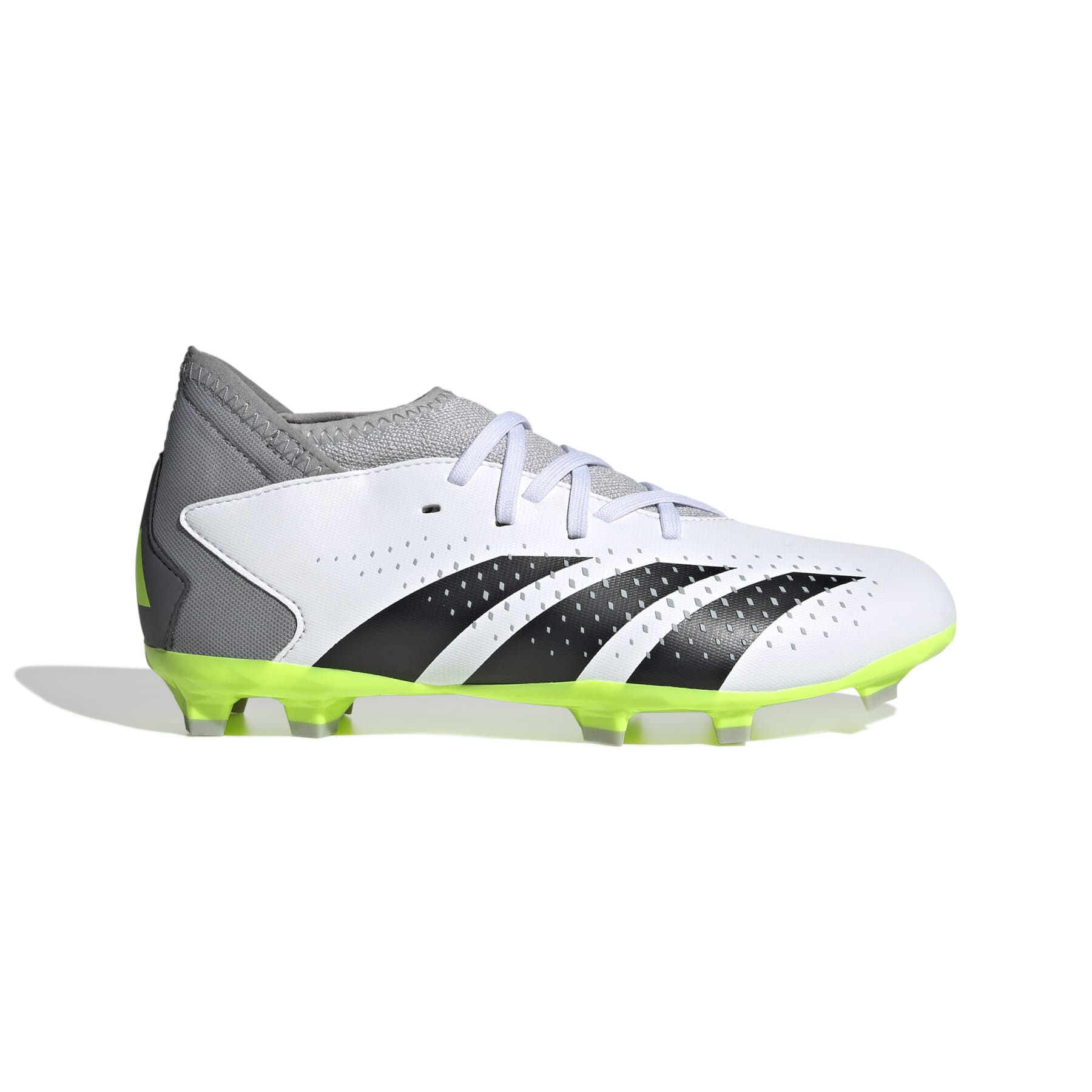 Incaltaminte Fete adidas Kids Predator Accuracy3 Firm Ground Soccer Cleats (Little KidBig Kid) Footwear WhiteCore BlackLucid Lemon