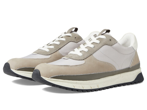 Incaltaminte Femei Madewell Kickoff Trainer Sneakers in Leather and (Re)sourced Nylon Stone MultiGrey Neutral