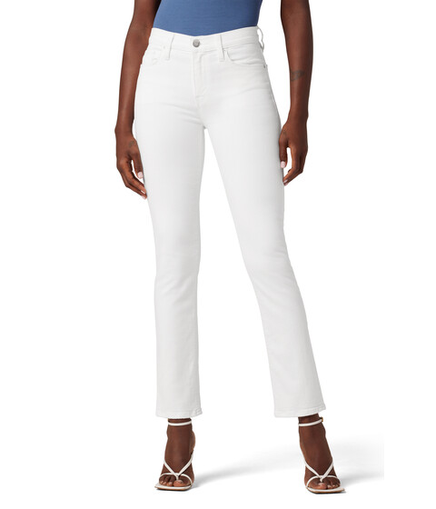 Imbracaminte Femei Hudson Jeans Nico Mid-Rise Straight Ankle in White White
