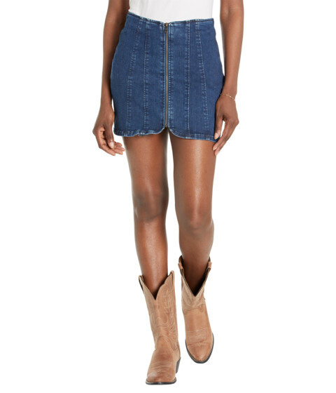 Imbracaminte Femei Free People Layla Denim Miniskirt Deep Indigo