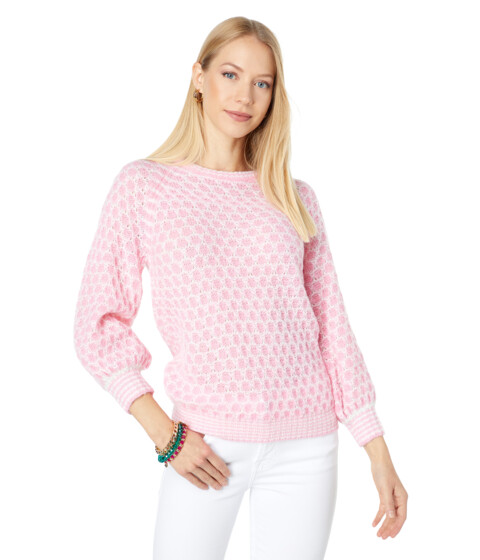 Imbracaminte Femei Lilly Pulitzer Corabelle Sweater Mandevilla Baby Honeycomb