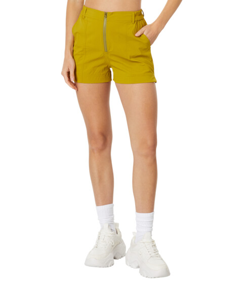 Imbracaminte Femei Madewell Taiyaki Zip Hike Shorts Citrus Lime