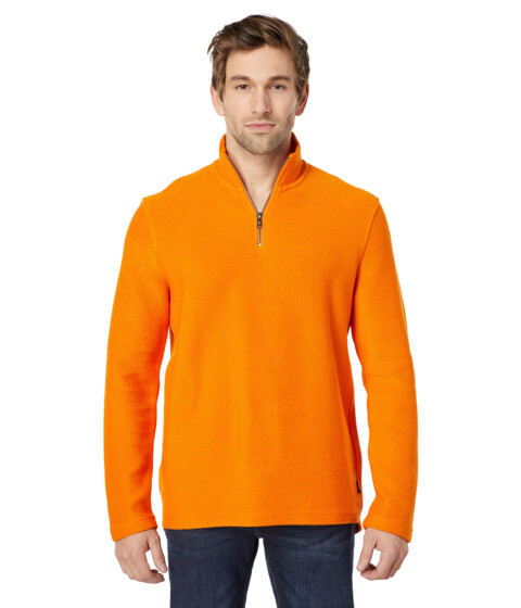 Accesorii Barbati 686 Millom Long Sleeve Textured 12 Zip Bright Orange