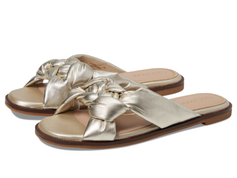 Incaltaminte Femei Cole Haan Anica Lux Slip-On Sandal Gold Leather