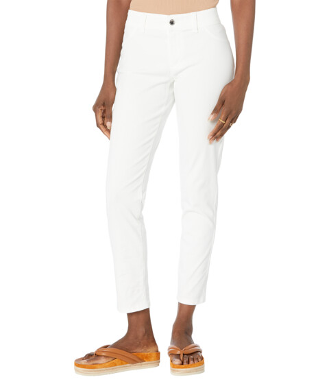 Imbracaminte Femei Calvin Klein Four-Pocket Twill Pants Soft White