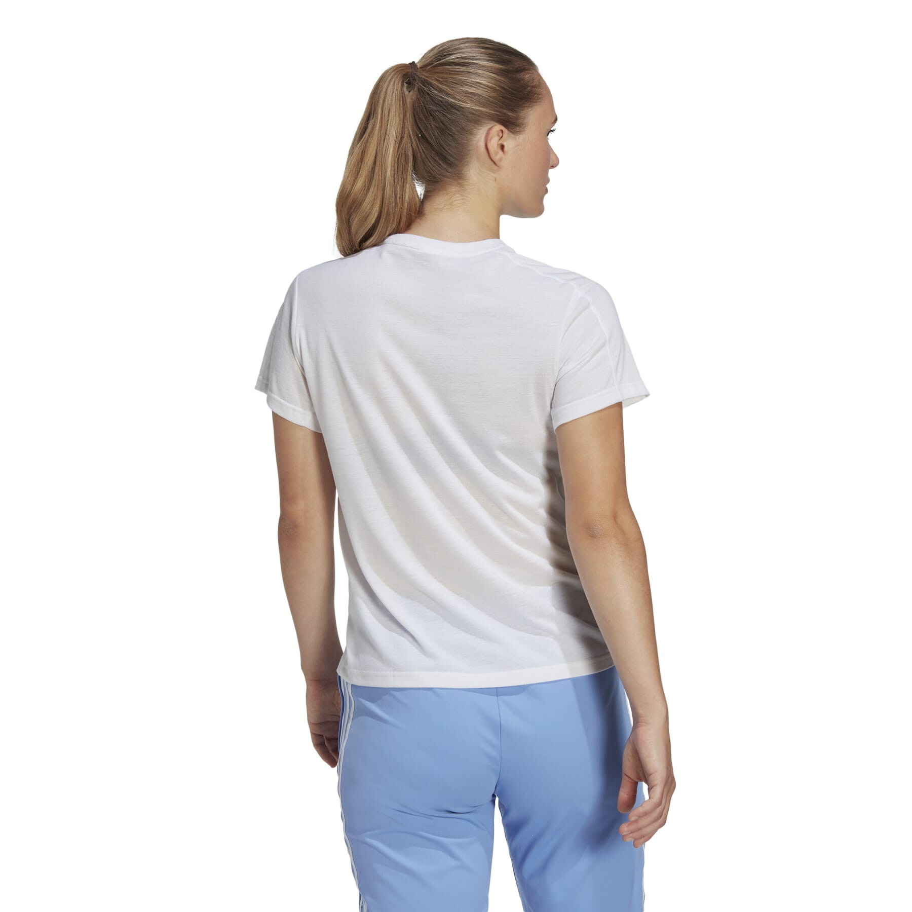 Imbracaminte Femei adidas Aeroready Training Essentials Minimal T-Shirt White