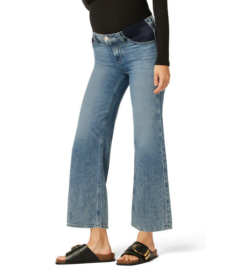Imbracaminte Femei Hudson Jeans Rosie High-Rise Wide Leg Crop Maternity in Young at Heart Young At Heart