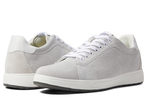Incaltaminte Barbati Florsheim Heist Knit Lace To Toe Sneaker Oyster KnitOyster SuedeWhite Smooth