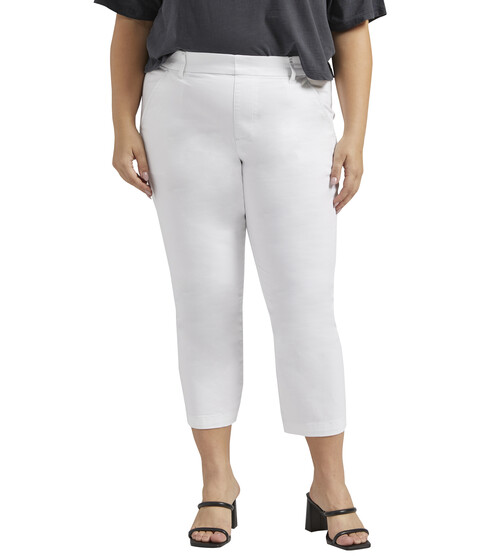 Imbracaminte Femei Jag Jeans Plus Size Maddie Mid-Rise Capris White